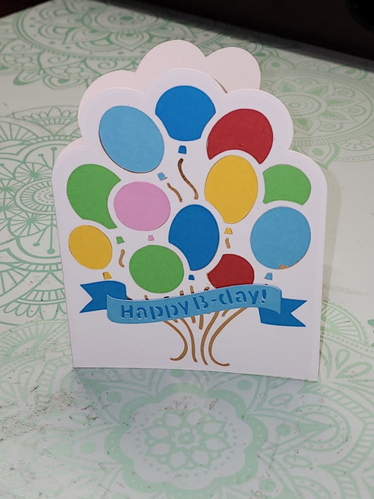 Balloon Bouquet Card