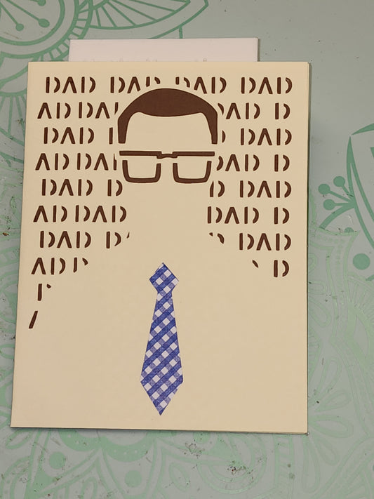 Hipster Dad Card