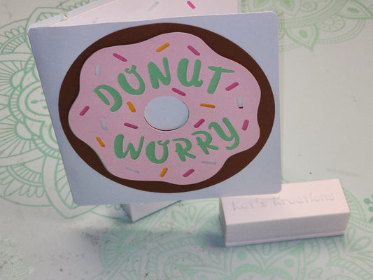 Donut Birthday Card